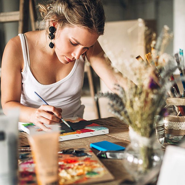 The role of hobbies and creative outlets in mental health