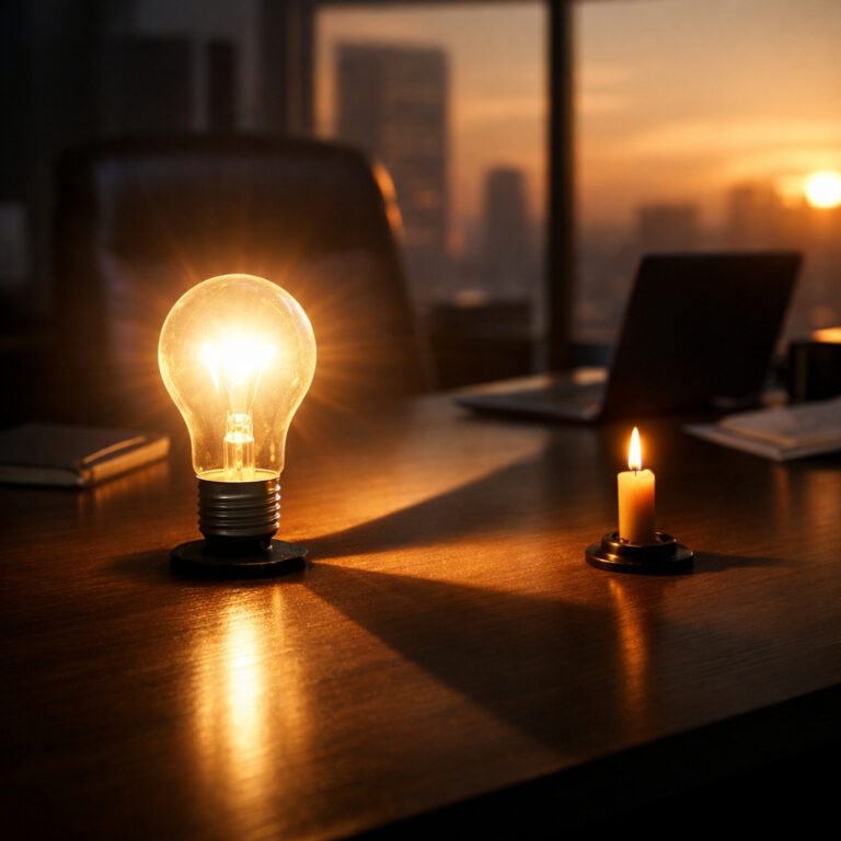 symbolic illustration of power dynamics psychology with bright light overshadowing authority