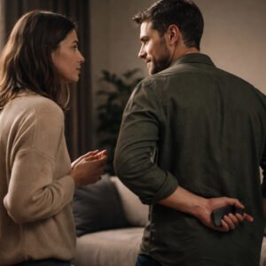 Hidden intentions in conversation where one person appears honest while hiding true motives